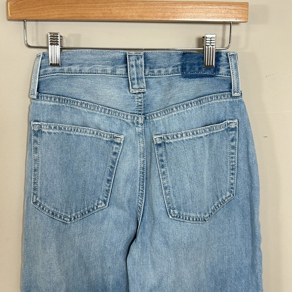 Etica Jean Devon Wide Leg High Rise Mountain Air Light Wash Sz 24 - Picture 7 of 13